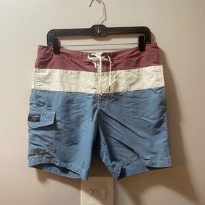 Abercrombie & Fitch Men's Multicolor Swim Shorts